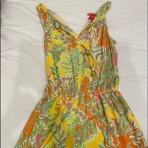 Lilly Pulitzer shorts romper